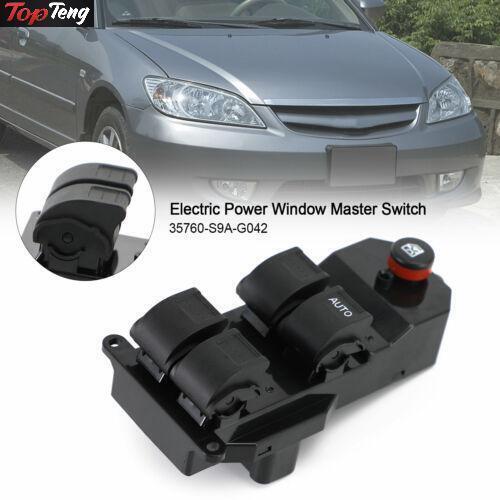 ya 1 8.12 baidi 35760-S9A-G042 Electric Power Window Master Switch for Honda CRV 2002-2006