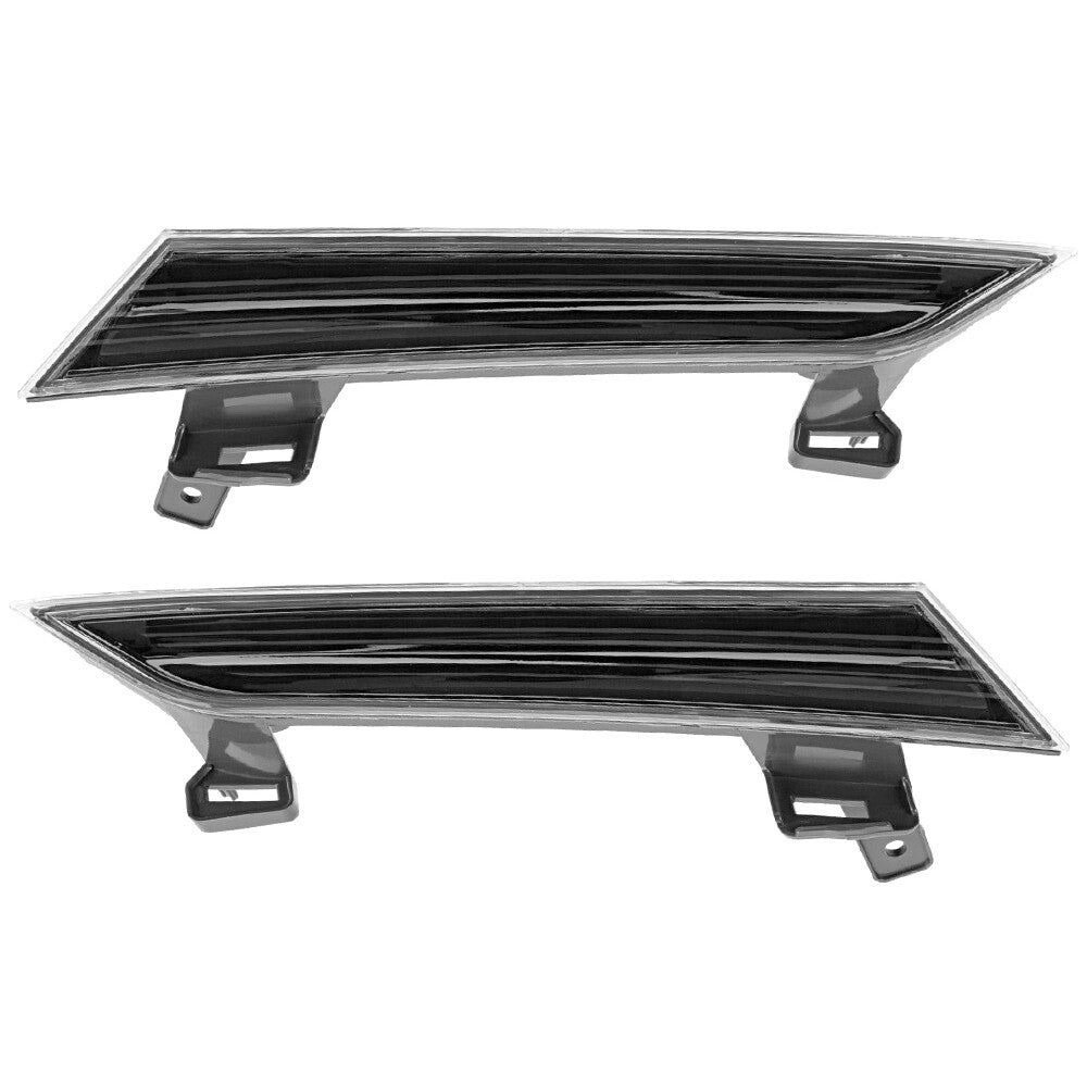 ya 13 5.27.2 Pair Fits 2009-2013 for Nissan Murano Right & Left Front Headlight Reflector Panels