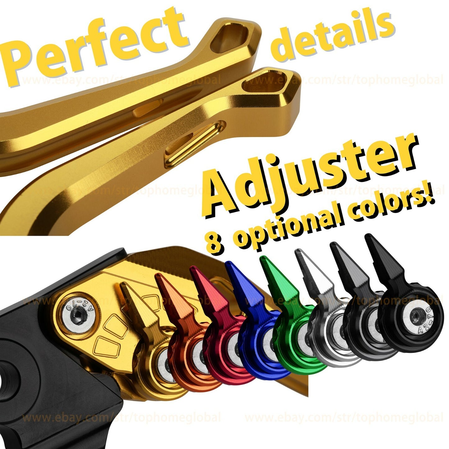 ya 8 5.26 for Suzuki SFV650 GLADIUS 2009-2015 2010 2011 Short Rhombus Clutch Brake Levers