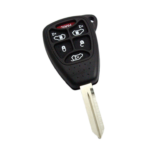 ya 10 5.28 Remote Key Shell Case Fob 6 BTN + Blank Blade for Jeep for Dodge for Chrysler