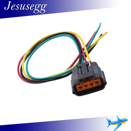 ya 1 7.3 Distributor Connector Plug Harness tail 4-Wire Black For B2600i B2600