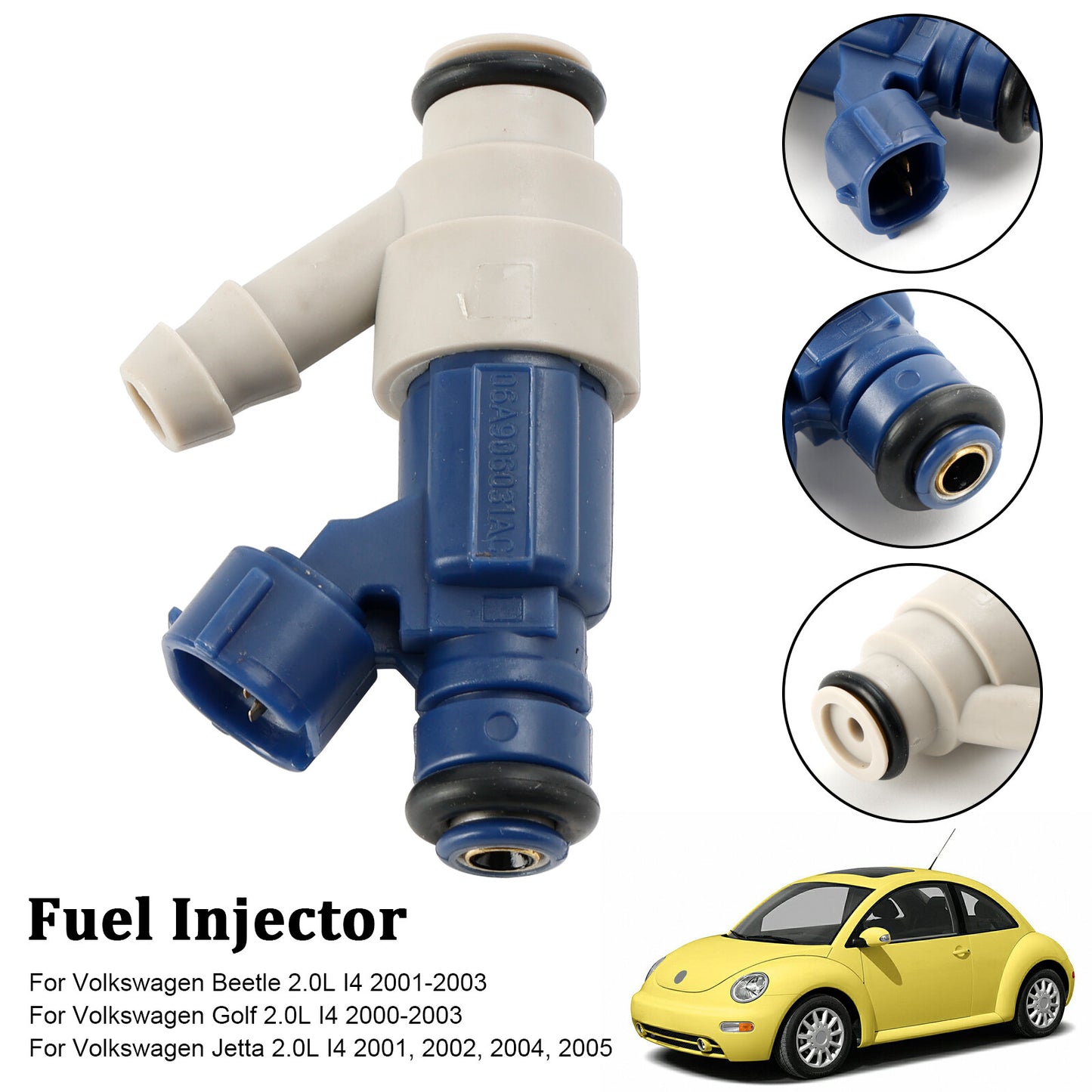 ya 1 8.5.3 1PCS Fuel Injector 0280155995 for VW for Golf Beetle for Jetta 2.0L I4 2000-05
