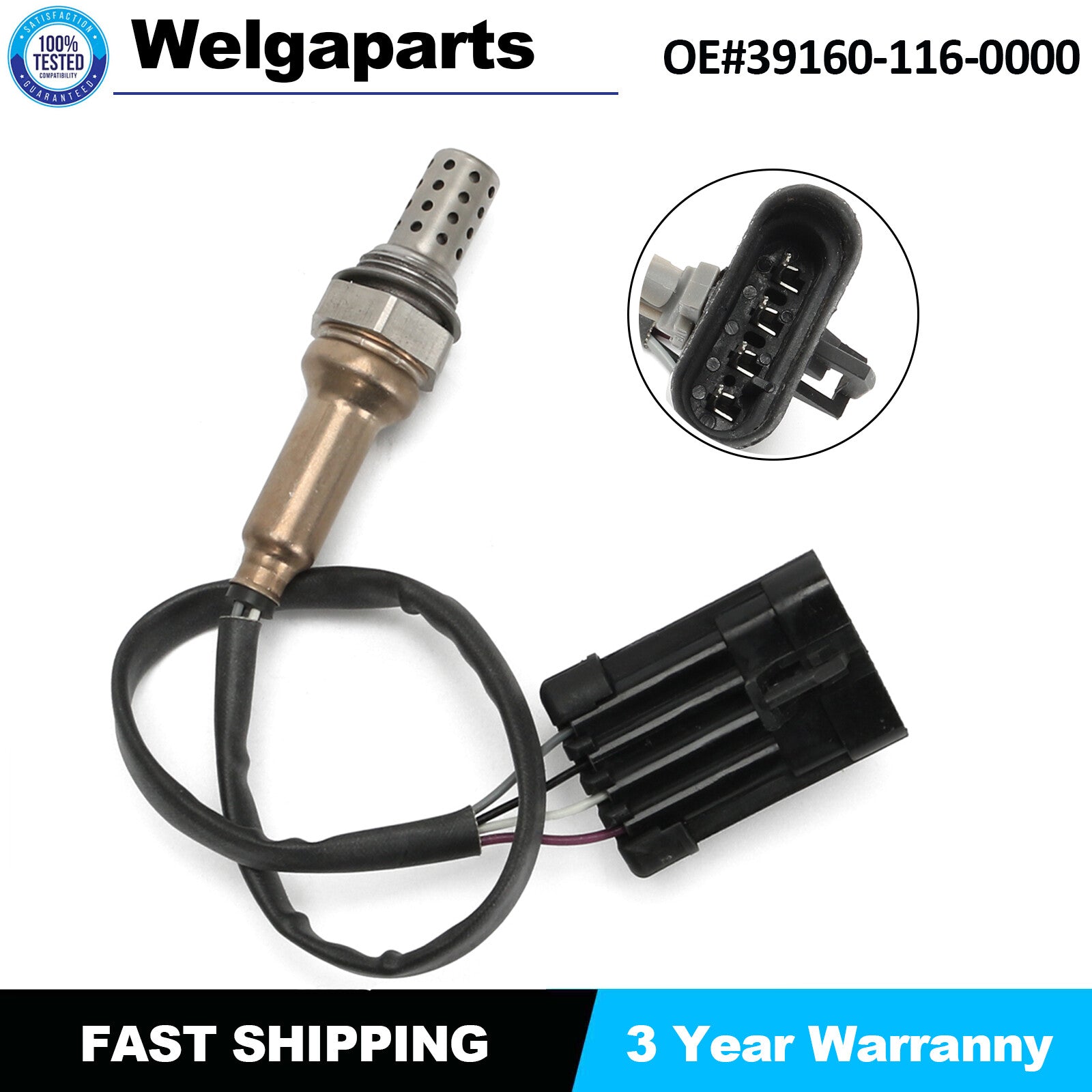 ya 27 7.2 O2 Oxygen Sensor For EFI UTV1000 800 700 500 HiSUN MASSIMO Bennche39160-116-0000