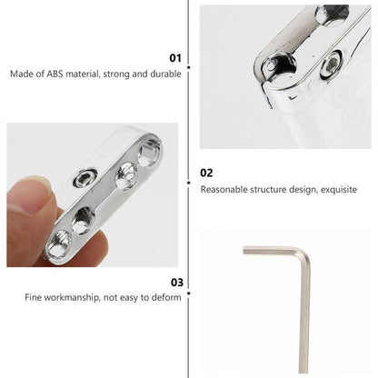 ya 5 8.7 Cable Organizer Plating Wire Clip Chrome Spark Plug Holders Ignition Separator