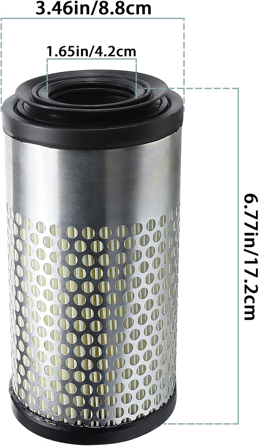 ya 27 7.20 6A100-82630 Engine Air Filter for Kubota B2400, B2410, B2630, B2710, B2910 B2920