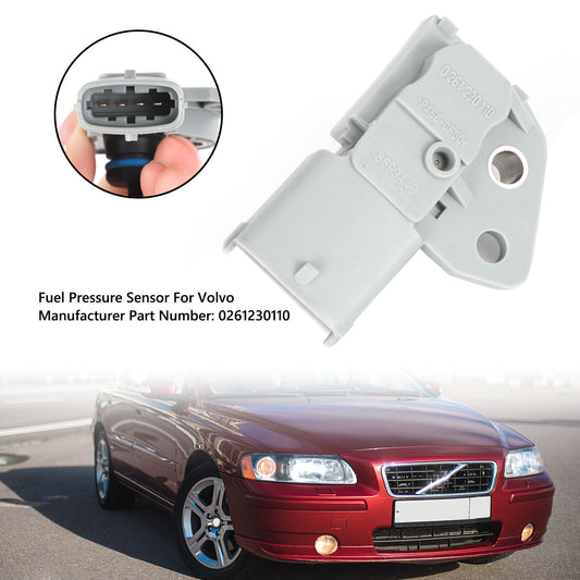 ya 1 8.5.1 Fuel Pressure Sensor 0261230110 for Volvo C30 S60 S80 V70 XC70 XC90 TG