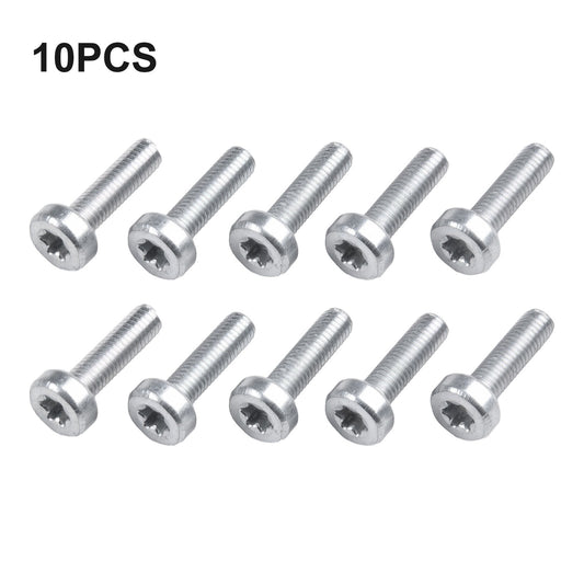 ya 28 10pcs Torx-Spline Bolts Bolts T27 5x18mm M5X18 For-STIHL Chainsaw 9022 340 1010