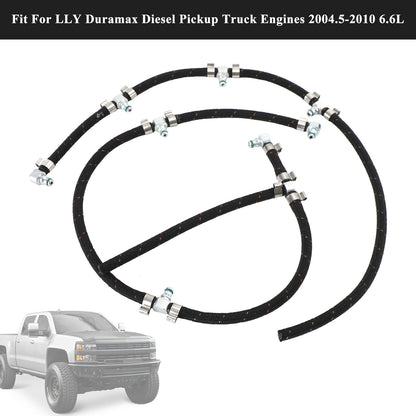 ya 1 8.12 baidi Fuel Injector Return Line Kit for Duramax 2004-2010 6.6L Diesel Truck Engines