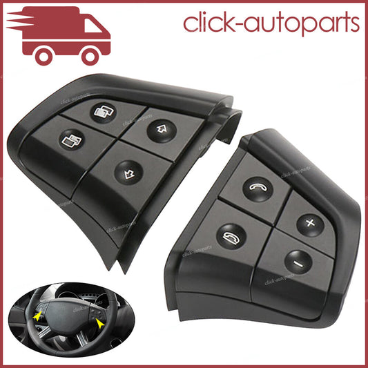 ya 13 2X Steering Wheel Control Switch 4 Button Black for Mercedes-Benz W164 W251 W245