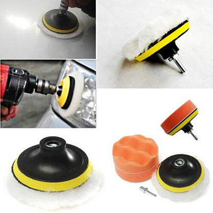 ya 5 8.7 Automotive detail polishing pad kit polishing drill adapter practical automotive polishing machine