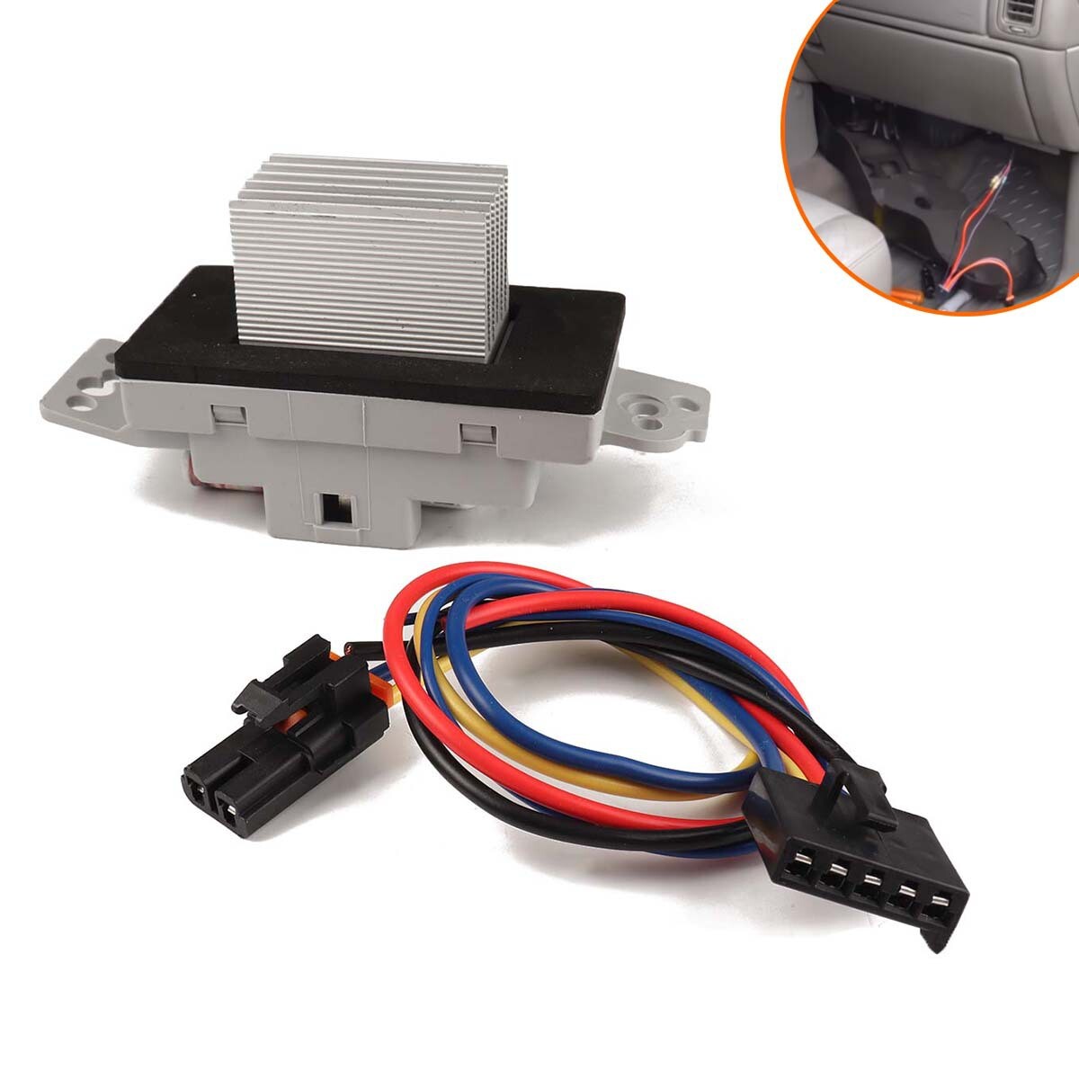 ya 11 6.6 Air conditioning blower motor resistor suitable for Chevrolet Solod 1500 for GMC for Sierra 1500 1999-2007