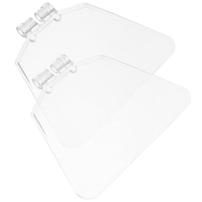 ya 17 2 Pcs Plastic Protive Sheet Man Adjustable Guard Storage Stand