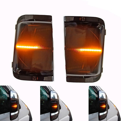 ya 5 8.7 for Peugeot for Fiat for Citroen Dynamic Blinker Flowing Turn Signal Side Mirror Lights