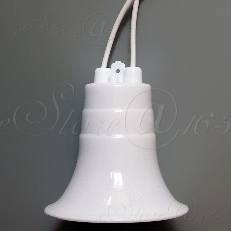 ya 14 Bell-Mouthed Ceramic Cap Waterproof E27 Screw Outdoor Garden Lamp Base Holder