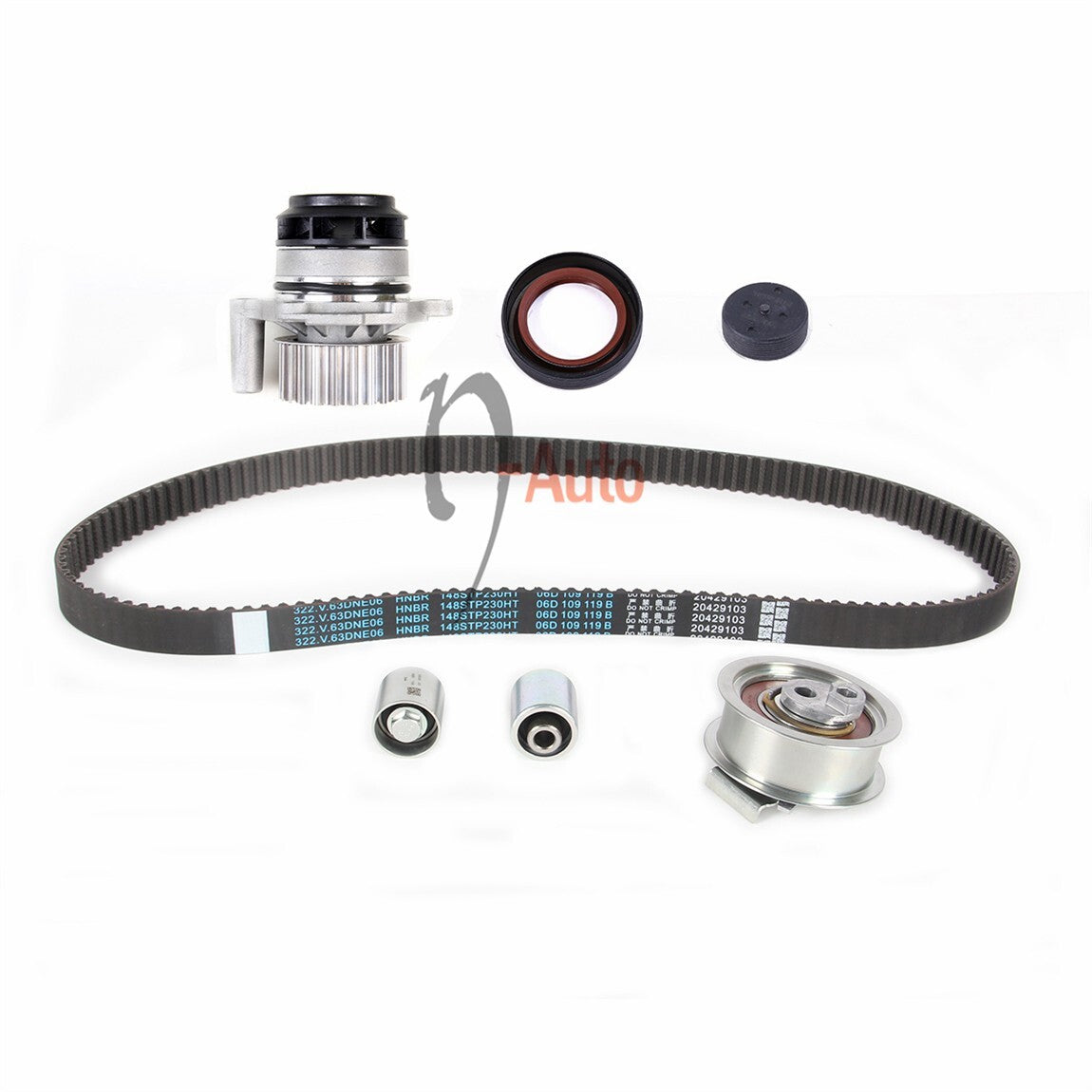 ya 9 6.5.2 2.0T Timing Belt & Water Pump Kit Fit for VW for Golf BVZ BWA BPY for Audi BGB BUL BWE