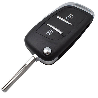 ya 5 8.7 Button Flip Remote for Smart Key Case Cover Shell for Peugeot 807 Expect Partner