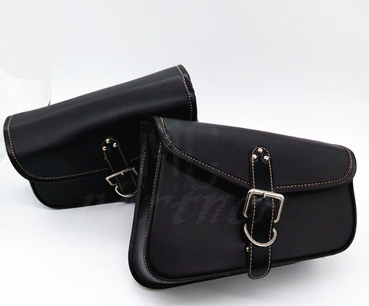 ya 11 6.5 PU Leather Left Right Saddlebag Saddle Bag for Harley Sportster XL 883 XL 1200