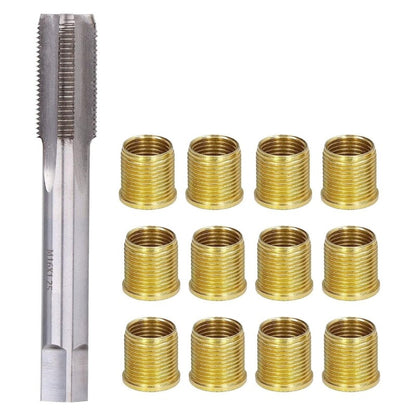 ya 14 Gasolines Engine Thread Hole Repair Tool For Restoring Damaged Thread Drill Bit