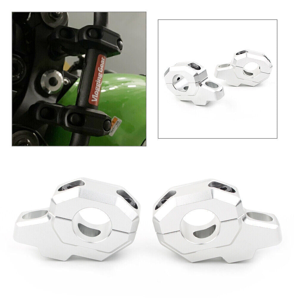 ya 2 6.30 for Kawasaki Z900RS 32mm Handlebar Riser Higher Extend Adapter Aluminum Alloy