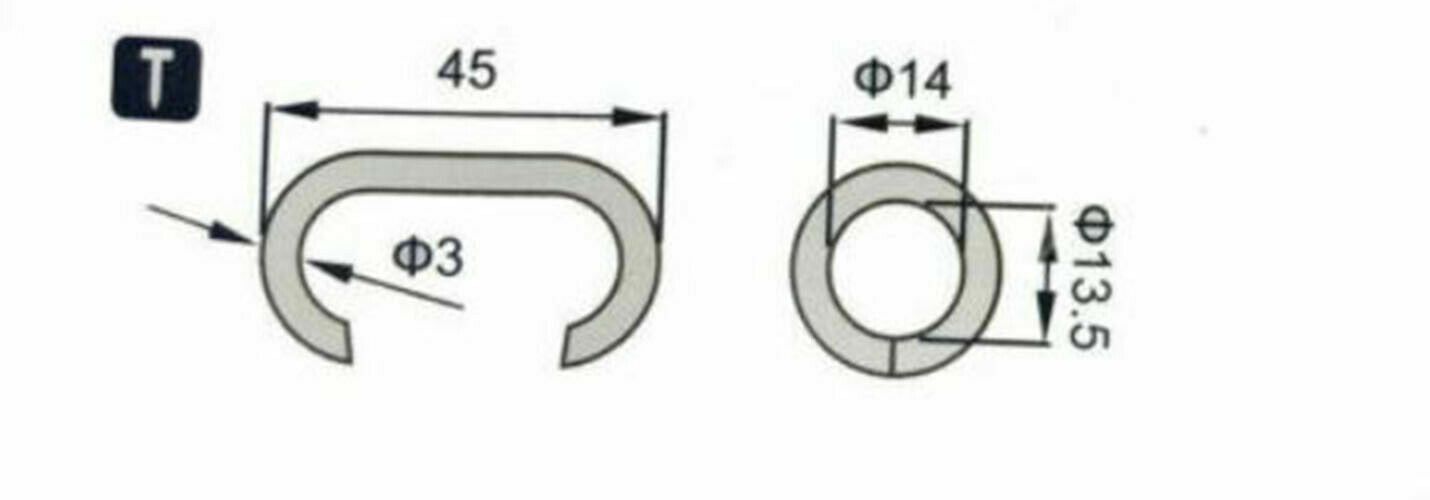 ya 25 1600PCs il for C50 Professio l Manual Hog Ring Plier( One box)