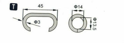 ya 25 1600PCs il for C50 Professio l Manual Hog Ring Plier( One box)