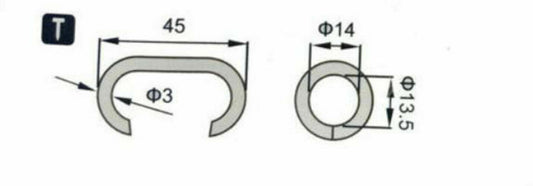 ya 25 1600PCs il for C50 Professio l Manual Hog Ring Plier( One box)
