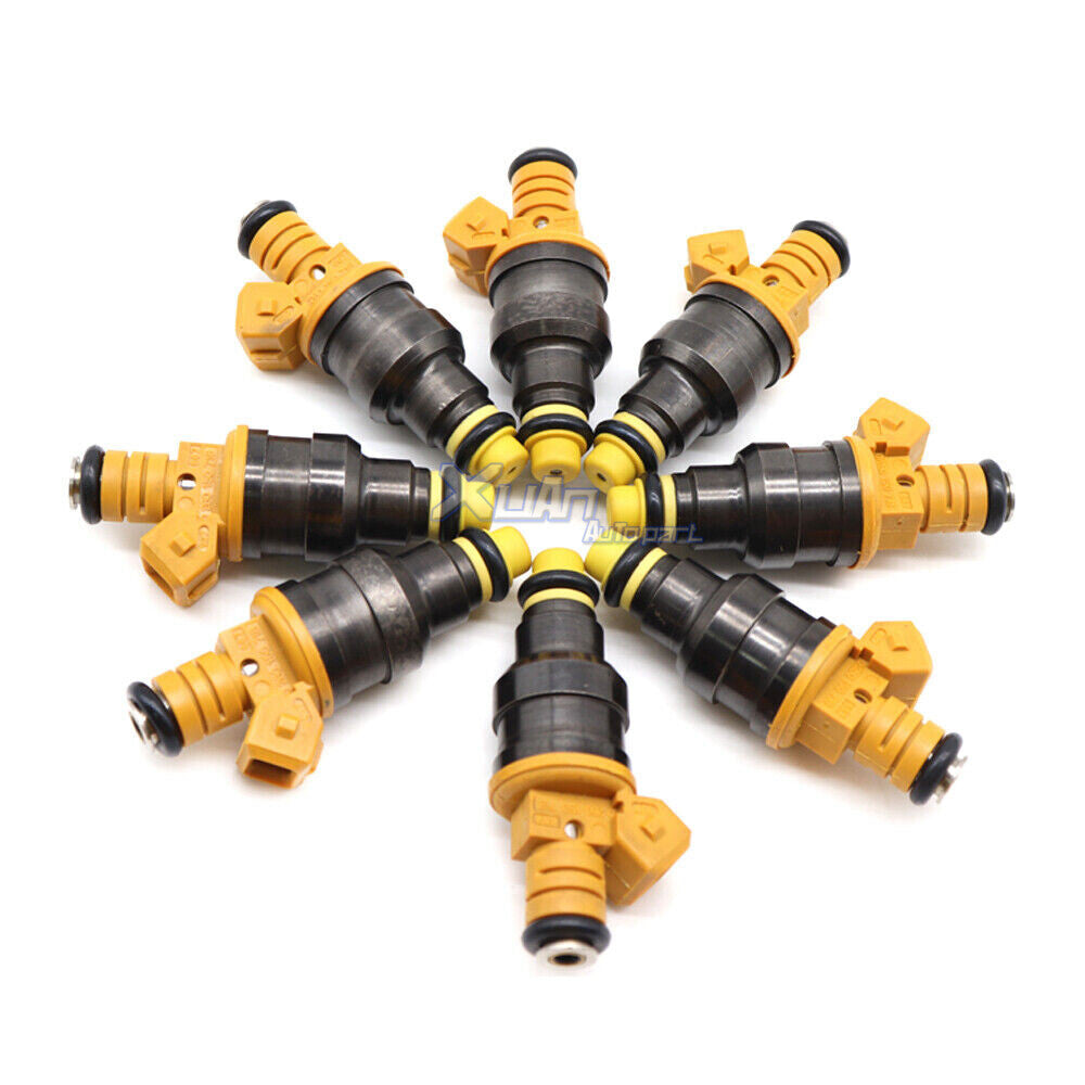 ya 1 8.5.1 8x Fuel Injectors 0280150718 for F350 F250 F150 93-03 4.6L 5.0L 5.4L 5.8L