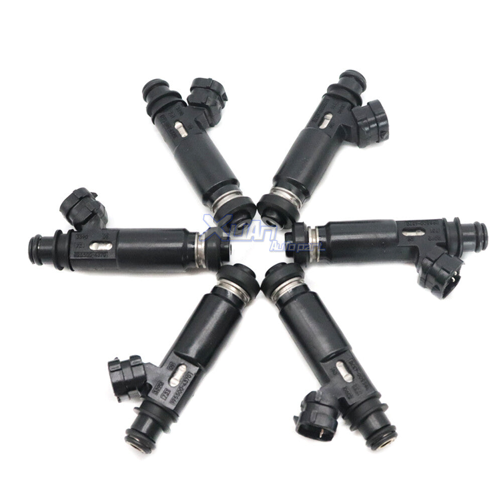 ya 1 8.5.2 195500-4370 6 x Fuel Injectors Nozzle for Montero Pajero 3.8 V6 03-06