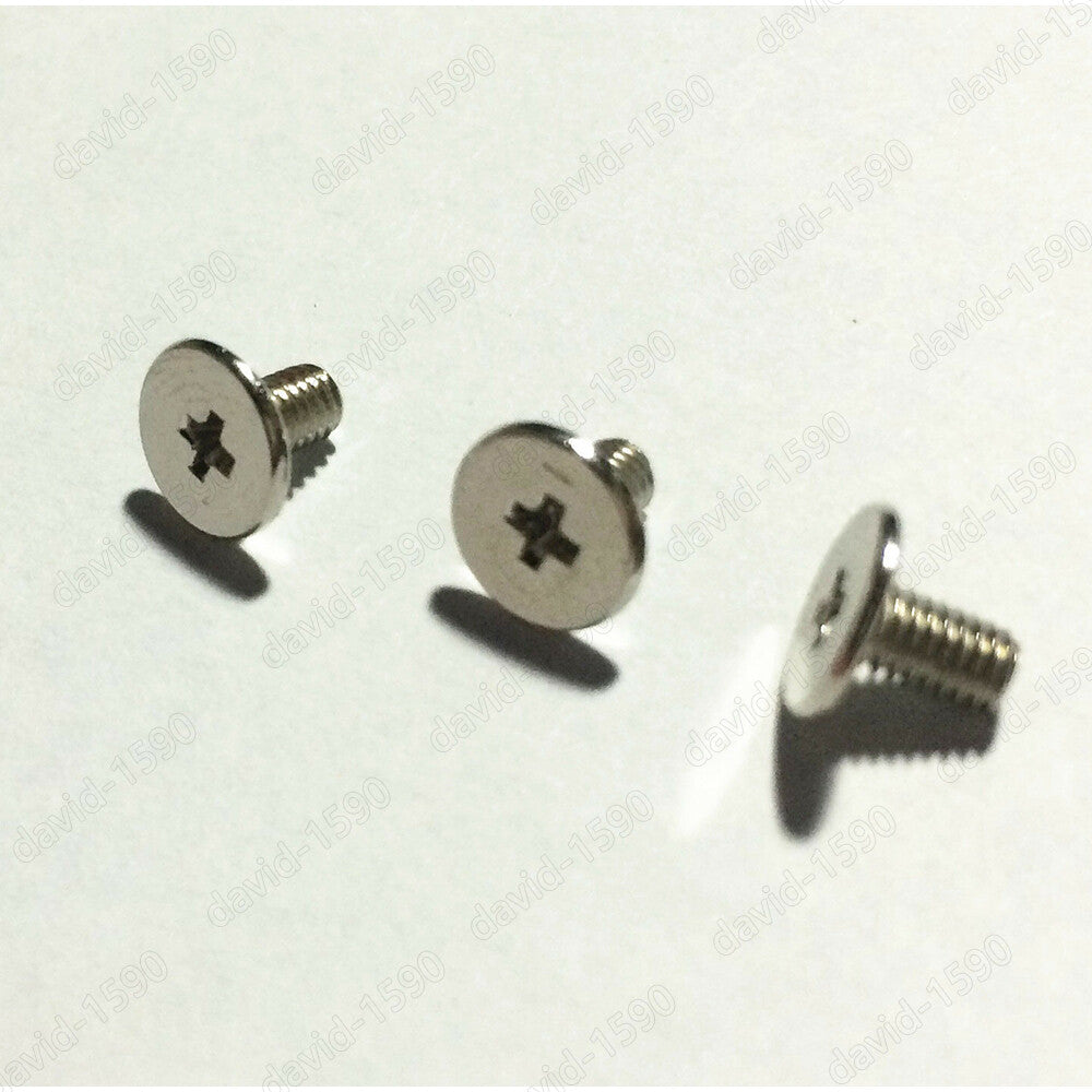 100Pcs M2 M2.5 M3 M4 Phillips Big Thin Head Screw Precision Bolts Nickel Plating