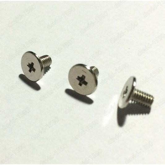 100Pcs M2 M2.5 M3 M4 Phillips Big Thin Head Screw Precision Bolts Nickel Plating