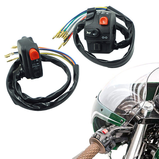 ya 1 7.4 7/8 Horn Button Turn Signal Electric Fog Lamp Start Handlebar Controller Switch