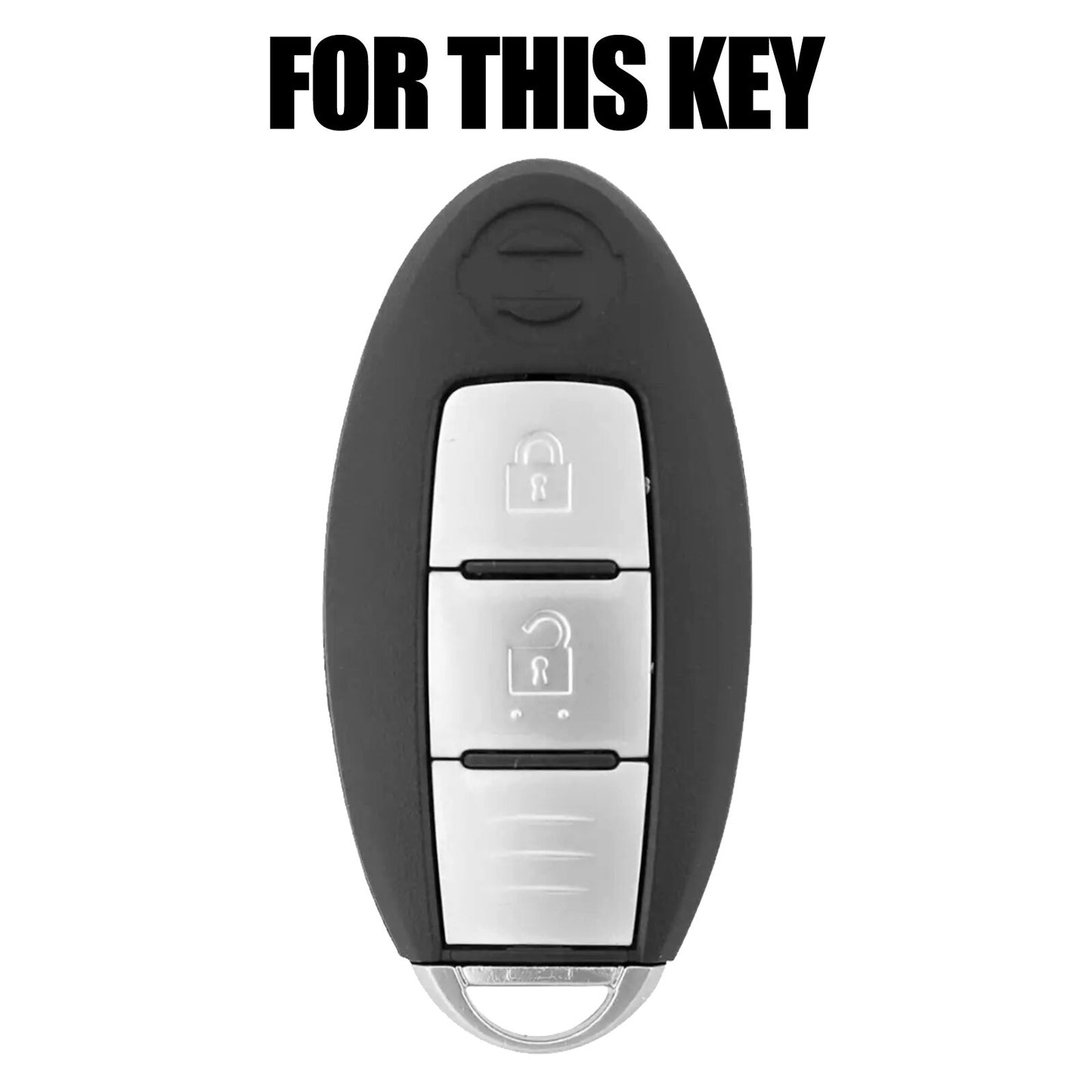 ya 5 8.7 TPU Car Key Case Fob for Nissan Qashqai Pulsar March 370Z Micra Juke Note Tiida