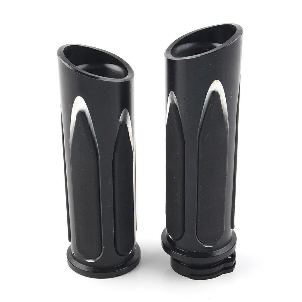 ya 5 8.7 Handlebar Hand Grips Pair Fit for Harley Touring Road Electra Glide Softail Breakout