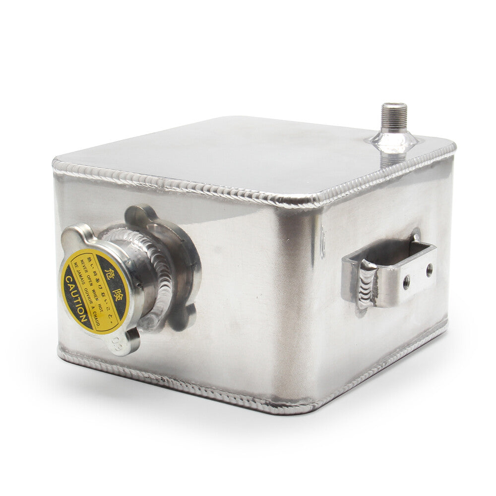 ya 9 6.5 2.5L GM Aluminum Water Coolant Radiator Overflow Recovery Tank Bottle 