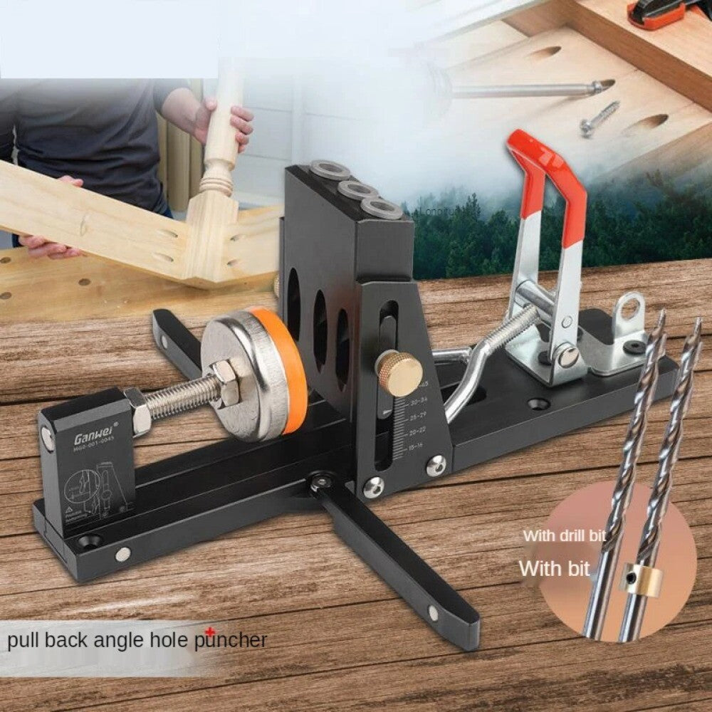 ya 26 Woodworking Bevel Hole Punching Positioner Bevel Tool Bevel Hole Folding