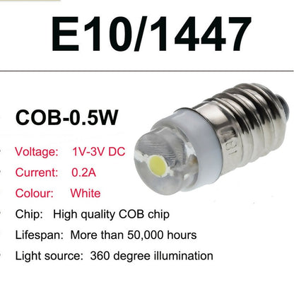 ya 15 10.20 LED Bulb Flashlight Lamp Bulb 2 /10pcs Flashlight Bulb