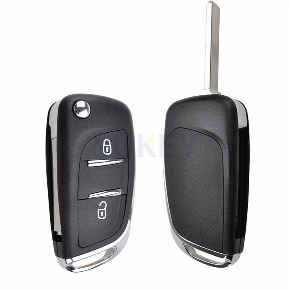 ya 5 8.7 CE0536 HU83 Blade Car Key Shell for Peugeot 308 207 307 Key Remote Fob Case NEW