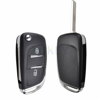 ya 5 8.7 CE0536 HU83 Blade Car Key Shell for Peugeot 308 207 307 Key Remote Fob Case NEW