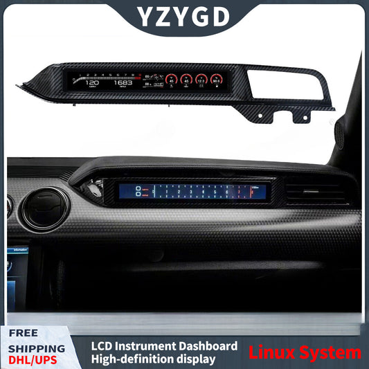 ya 2 6.29 for Co -pilot LCD Digital Cluster Speedometer Instrument for Ford for Mustang 2015-2023