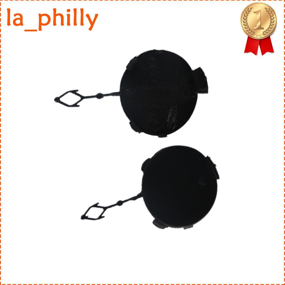 ya 27 6.18 2 for BMW X6 E71 2008-2011 Left+Right Unpainted Front Bumper Tow Eye Hook Cover