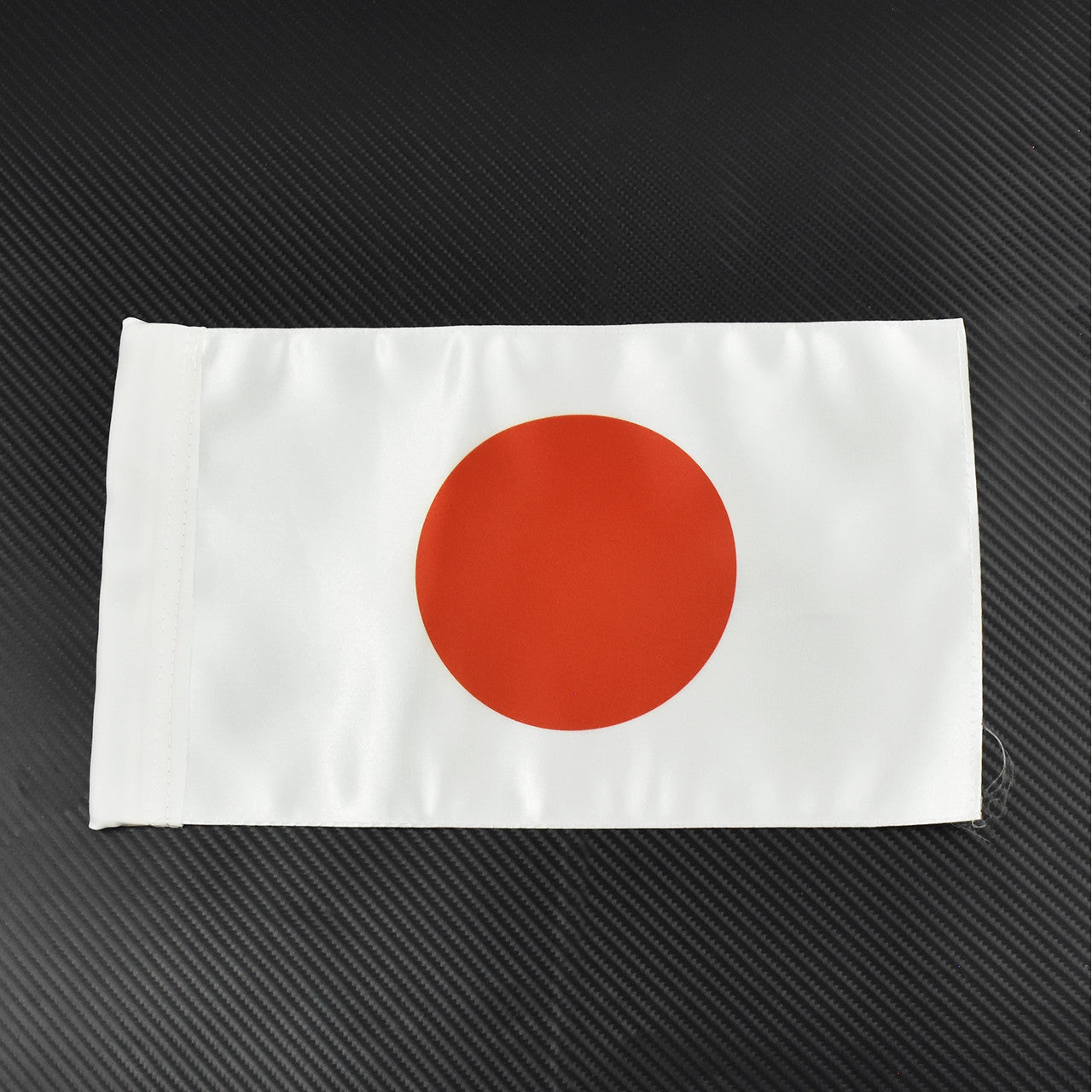 ya 12 5.21 Motorcycle Japan Flag Rear Side Mount Luggage Pole Chrome Fit for Harley 883