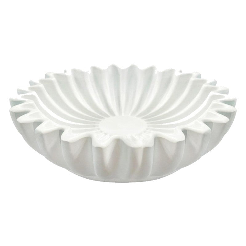 ya 25 Stylish Ruffled Designs Resin Bowl Practical Countertop uit Storage Container