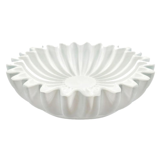 ya 25 Stylish Ruffled Designs Resin Bowl Practical Countertop uit Storage Container