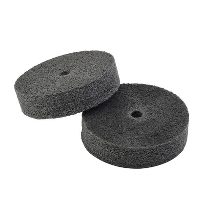 ya 17 2Pcs 3inch Nylon Fiber Wheel Polishing Buffing Disc Pad For Metal Finishing Pad
