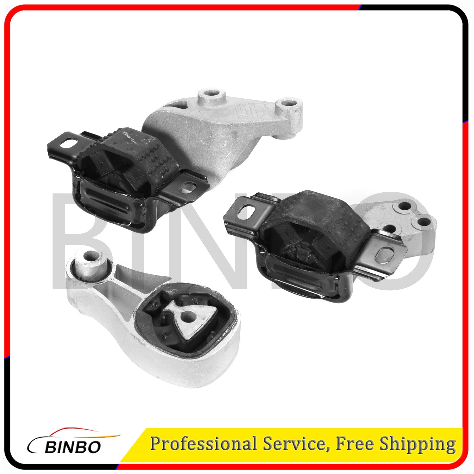 ya 5 6.16.2 Engine Motor Mount & Trans Mount Set Fit for Smart Fortwo 1.0L 2008 2009 - 2015