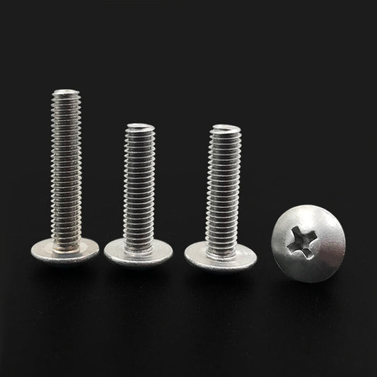 M3 M4 M5 Aluminum Alloy 6063 Phillips Cross Truss Head Machine Screws Bolt