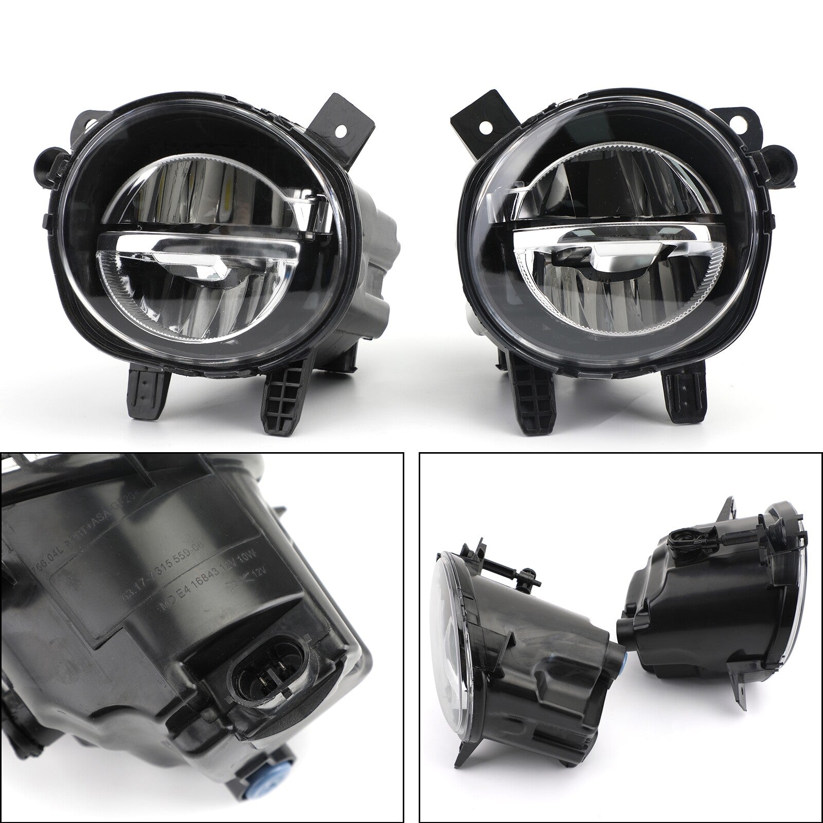 ya 1 8.5.1 1Pair LED Front Fog Lights Driving Lamps For 3 F30 LCI 320i 328d 328i