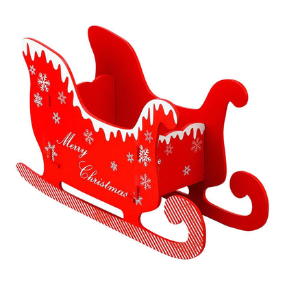 ya 25  Sleigh Or ment Charm Sled Figurine for Xmas Holiday Living Room