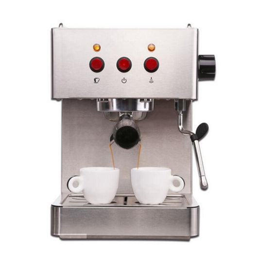 Electric mini home espresso coffee machine for making latte cappuccino coffee T