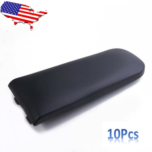 ya 8 5.26 10* Black Leatherette Center Console Armrest Cover Lid for VW for JETTA for Golf Beetle